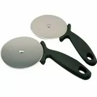 PIZZA CUTTER - PISAU PEMOTONG PIZZA STAINLESS STEEL - DOUGH CUTTER