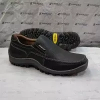 Sepatu kulit asli Pakalolo 8815 Hitam