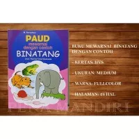 Buku Mewarnai - Binatang (Untuk Paud dan TK) / Mewarnai Hewan Ternak