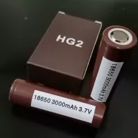 LG HG2 Baterai / Baterry / Batere Vape Vapor 18650 3000mAh