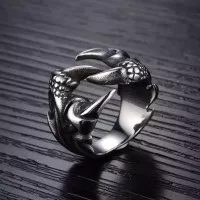 Cincin Pria Cakar Naga / Dragon Ring For Men Unik Keren Good Quality