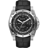 Men's Bulova Precisionist Diamond Black Watch (Model: 96D147)