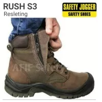 Sepatu Resleting Safety Jogger RUSH S3 Original / safety joger Rush