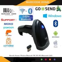 WIRELESS LASER BARCODE SCANNER VSC BT-395 (BLUETOOTH+2.4G) ANDROID,IOS