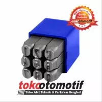 Ketok Angka 1.5mm Alat Untuk Memperbaiki Nomor Rangka Nomer Mesin