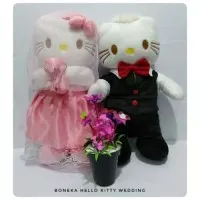 Boneka Couple Hello Kitty Wedding