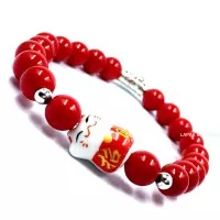 Gelang Keberuntungan Weatlhy Lucky Cat Kucing Keberuntungan