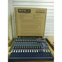 audio mixer soundcraft efx 12/efx12 12 channel