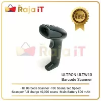 ULTRON Barcode Scanner Wireless 1D ULT W10 ULTW10 USB Dongle Receiver