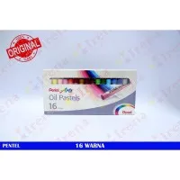 PENTEL OIL PASTEL 16 WARNA HARGA GROSIR PER LUSIN