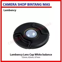 Lambency White Balance Lens Cap - 52mm, 62mm, 67mm