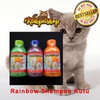 rainbow shampoo anti kutu kucing