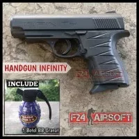 Airsoft Gun Spring. Pistol Infinity. Koleksi Mainan 1x kokang 1x