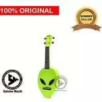 Ukulele Soprano Mahalo Alien Glow Green MC1ALGGN + Softcase