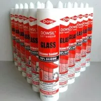Lem DOWSIL Acid 300ml / Lem Silicone Sealant : Clear,Black,White,Grey