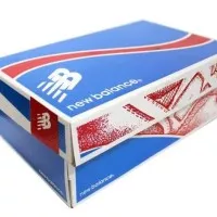 Dus - Kardus - Box - Inner Box - Tempat Sepatu NB New Balance Blue