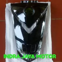 DASI TAMENG DEPAN | DUDUKAN PLAT NOMER YAMAHA VEGA R NEW WARNA HITAM