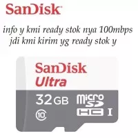 Sandisk Ultra Micro SD 32GB 80Mbps CLASS 10 MicroSDHC MicroSD Original