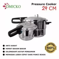 Panci Presto Omicko 8 Liter 24cm - Pressure Cooker Omicko 8liter