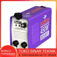 Lakoni Mesin Las Basic 123iX trafo las 450 watt Basic 123 ix