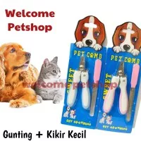 Gunting Kuku & Kikir Kuku Kecil / Gunting Kuku Anjing dan Kucing