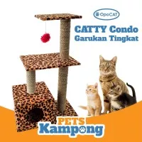 Mainan kucing Cat Condo tree Garukan scratcher tingkat
