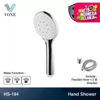 VONE HS-194 Shower Set Handshower Mandi Hand Multi Fungsi Air Paket