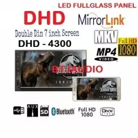 HEAD UNIT TAPE MOBIL DOUBLE DIN DHD MIRRORLINK FULL HD USB MP4 MKV