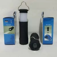 Lampu Tenda Mini Multifungsi + Senter - Lampu Tarik - Senter Outdoor