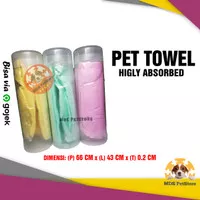 Pet Towel Besar | handuk kanebo mandi hewan kucing anjing