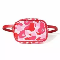 Bape Abc Waist Bag Pink Authentic Very Rare