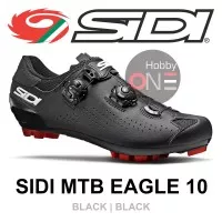 SIDI MTB EAGLE 10 BLACK BLACK - Sepatu Cleat MTB - 39