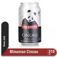 Cincau Cap Panda Kaleng Grass Jelly 310 ML Minuman Kaleng 310 ML