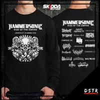 Kaos Baju Distro Konser Musik Metal Hammersonic Lengan Panjang SS00327