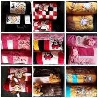 BONEKA SET BANTAL DAN GULING karakter