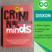 buku stop criminal minds - adnan iskandar