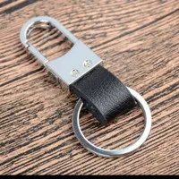Gantungan Kunci Mobil/Motor Kulit Leather Keychain