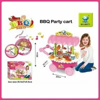 OHBABY MAINAN ANAK BBQ PARTY CART 55pcs