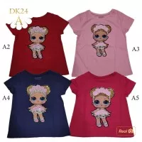Kaos Sequin LOL Dolls DK24 A