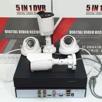 PAKET CCTV 4 CHANEL 4 KAMERA FULL HD 3 MP KOMPLIT