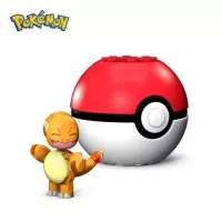 Mega Construx Pokemon Poke Ball (Charmander) - Mainan Koleksi Anak