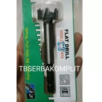 Forstner Bit 22mm Mata Bor Kayu untuk Engsel Lubang Kunci Matabor Kayu