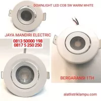 LAMPU DOWNLIGHT LED COB EPISTAR 5 WATT SOROT WARM WHITE 5WATT 5W 5 W