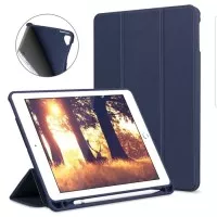 iPad Mini 4 Flip Case Smart Cover Casing Auto Sleep Pencil Holder