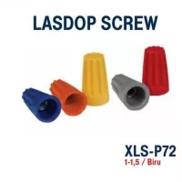LASDOP PRESS PRESS SCREW ON WIRE XLS-P72 1-1,5mm BIRU