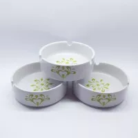 asbak keramik motif / asbak porcelain / asbak unik / ashtray