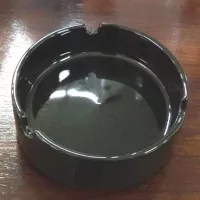 Asbak Keramik/Asbak Hitam/Asbak Rokok/Asbak Porcelain/Ashtray/Asbak