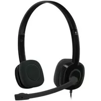 Logitech Stereo Headset H151 Black - Hitam