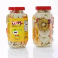 Keripik sayur dan Buah, crispy salad, the Kripps chips