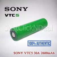 Authentic Sony VTC5 30A 2600mAh Baterai Vape INR 18650 Not Basen Imren